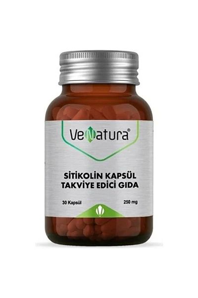 VeNatura Sitikolin 250 Mg - 30 Capsules Milkdje