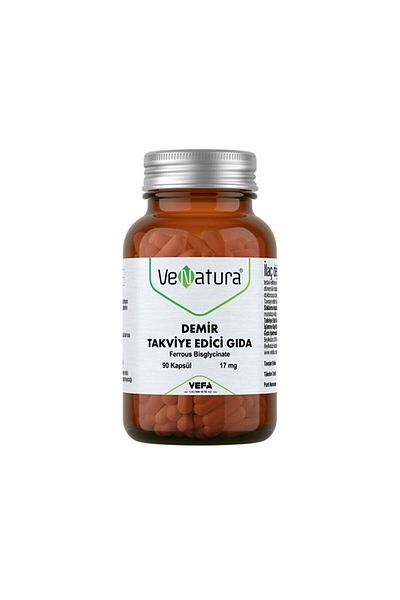 VeNatura 17 Mg Iron Food Supplement - 90 Capsules