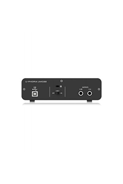 Behringer Behrınger Umc22 Midas Microphone Preamfi 2 X 2 Usb Sound Card