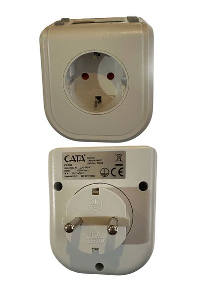Cata CT-9182 3680W 16 Ampere Digital Time Clock Socket