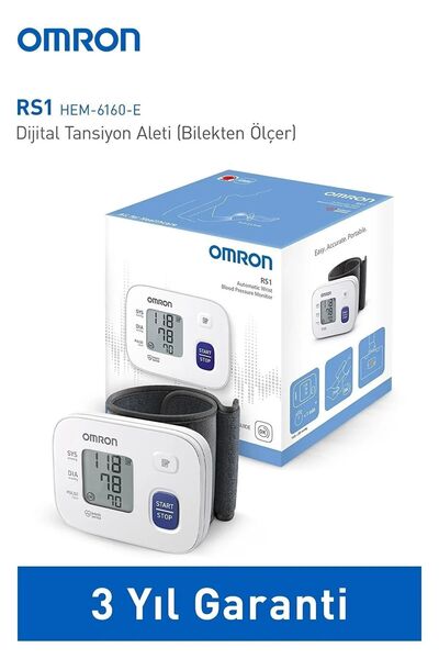 Omron RS1 (HEM-6160) BİLEKTEN ÖLÇER TANSİYON ALETİ