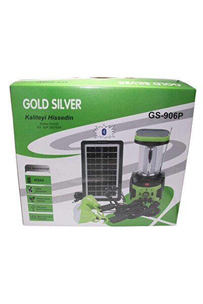 GoldSilver Gold Silver Gs-906p Güneş Enerjili Solar Lamba