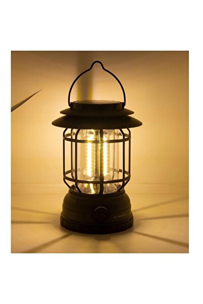 GoldSilver Gold Silver Gs-485 10w Güneş Enerjili Şarjlı Fanus Fener