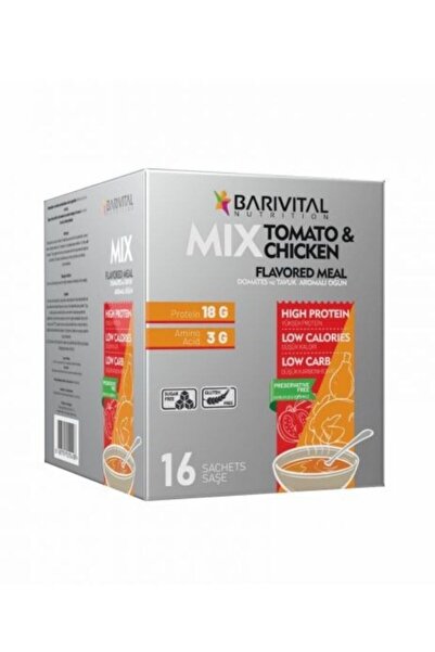 BRVTL Barivital Bariatrik Yüksek Proteinli Çorba Mix (16'LI)