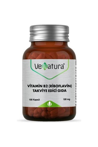 VeNatura Vitamin B2 (RIBOPHLAVIN) 100 Capsules