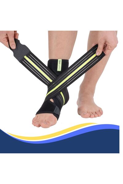 Aps Ayak Bilekliği Sekiz Bandajlı Ayak Bilekliği Burkulma Ayak Bilekliği