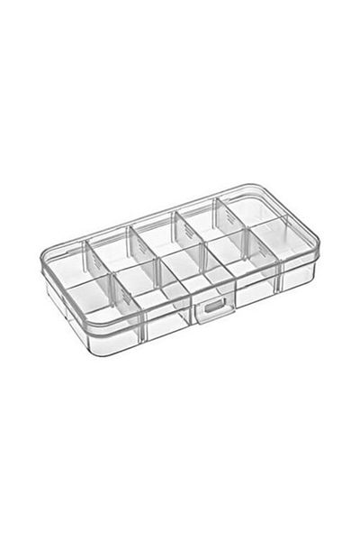yiğit aksesuar Transparent Bead Box with 10 Eyes