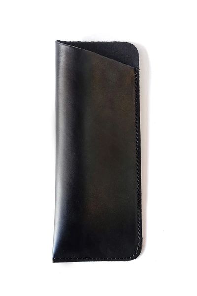 LOOKUP NEW Black Stitched Anti-Scratch and Anti-Break Glasses Container - Box with Pocket