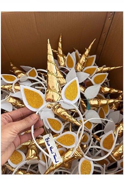 bba new trend SADE dore Unicorn Parti Tacı Yılbaşı Tacı,doğum Günü Unicorn Sa...