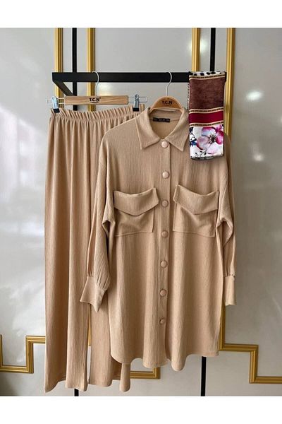 modabirsen Καλοκαιρινό Σετ Hijab με διπλή τσέπη