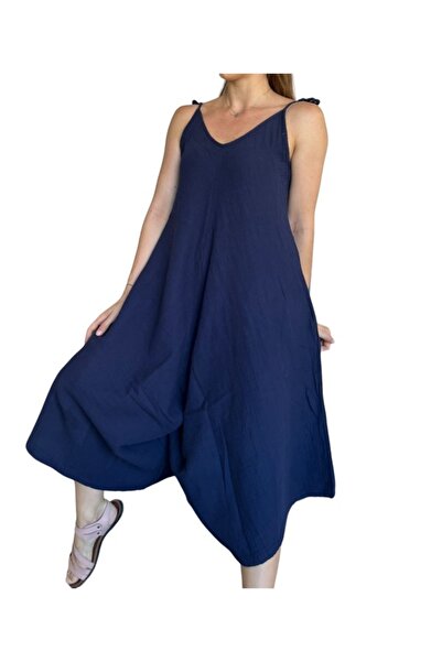 PHUTİ COLLECTION Rope Strap Muslin Jumpsuit