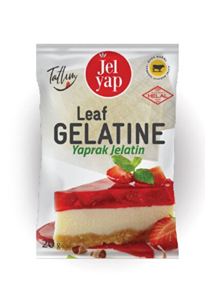 Jelyap Tatlım Yaprak Jelatin 12 Yaprak