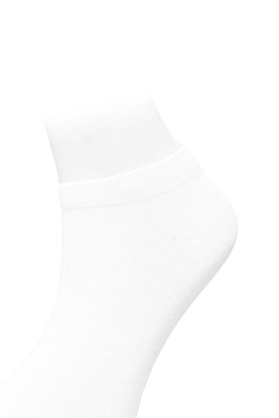 UygunHep 6 Συσκευασίες Unisex Λευκές Βαμβακερές Κάλτσες Μποτάκια Ποιότητας