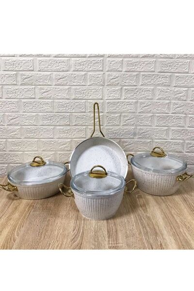 Billhom Lines Oscar Granit Tencere Seti 7 Parça