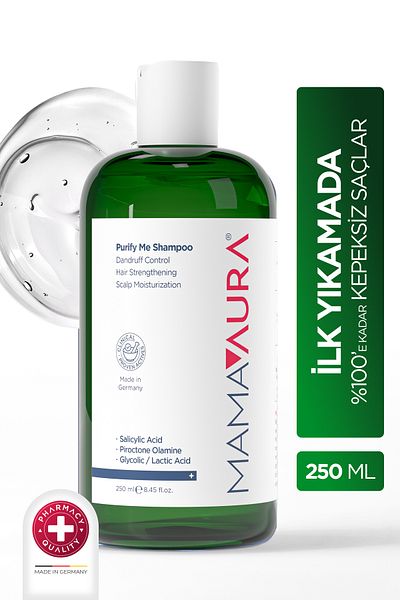 MAMAAURA Anti-Dandruff and Itching Shampoo - Purify Me Shampoo 250 ml