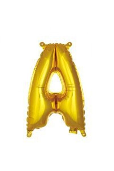 ikm balon بالون الحروف فويل حجم صغير 16 بوصة 35 سم ذهبي أ