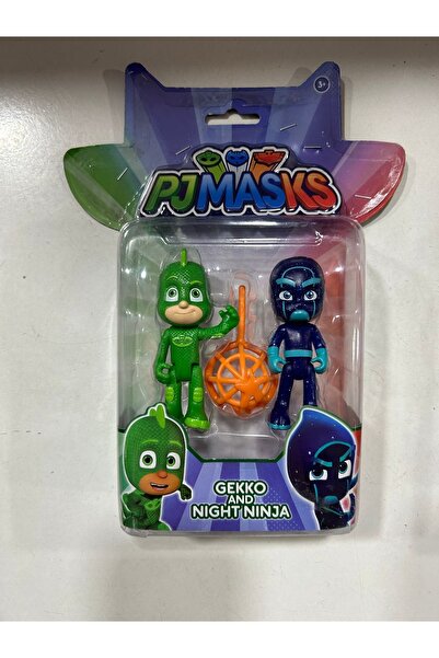 GIOCHI PREZIOSI Pijamaskeliler Gekko & nıght nınja ikili figür 9 cm