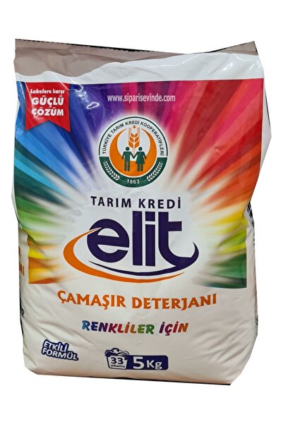 Tarım Kredi Birlik Tarım Kredi Elit Çamaşır Deterjanı Renkliler Için 5 Kg