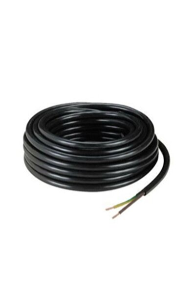 Çağrı 50 Metre 2x1.5 Cca Ttr Çok Telli Elektrik Kablosu - Siyah Renk