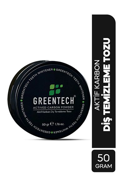 Greentech 50g Activated Carbon Tooth Cleaning Powder