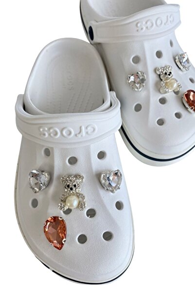 8'li Crocs Terlik Süsü, Terlik Taşı, Crocs Taşı