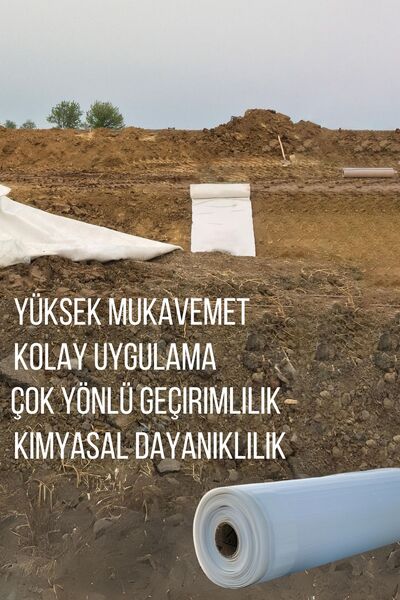 Treuman 2m X 3m Geotekstil Süs Havuzları Ve Tarımsal Sulama Havuzları 6 M²