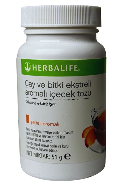 Herbalife Bitkisel Şeftali Konsantre Detox Çay 51 Gr