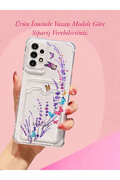 Kılıforyum حافظة لهاتف سامسونج جالاكسي A73 حافظة شفافة على شكل حرف G مع حامل ...