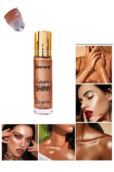 Lesvip's Rolon likit aydınlatıcı Highlighter ışıltılı yüz&vücut aydınlatıcı 20ml