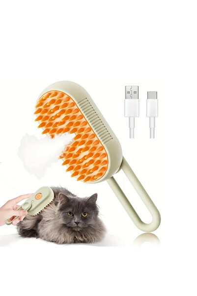 Genel Markalar Pet Elektrikli Buharlı Fırça Kedi köpek Temizleme Buharlı Spre...