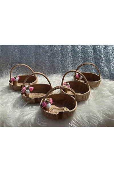 RH GALAXİ TEKSTİL Şekerlik,drajelik,cok Amaçlı Sepet