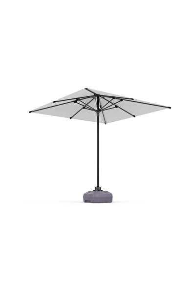 Divona Home Mini Pro Krem Bahçe ve Balkon Şemsiyesi (210×210 cm)