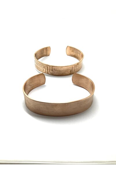 Rupen Kraft سوار للجنسين مصنوع من النحاس بنسبة 100% مكون من قطعتين