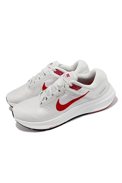 Nike Air Zoom Structure 24 Erkek beyaz Koşu Ayakkabısı DA8535-010
