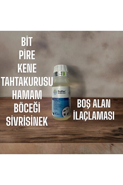 Bayer Bit pire kene hamam böceği sivrisinek boş alan ilaç haşere
