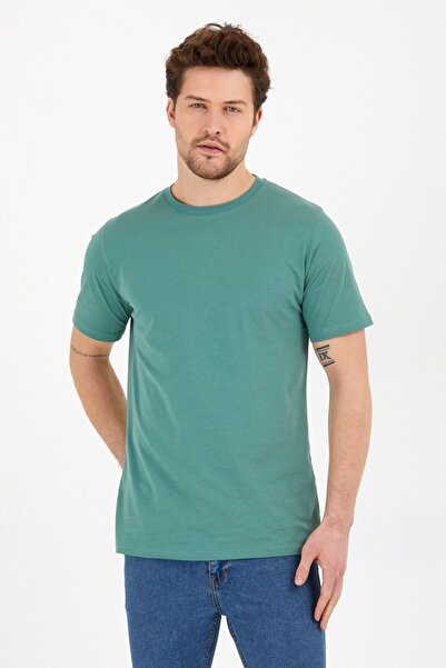 CLIPMAN Ανδρικό T-shirt Slim Fit Basic 5-pack