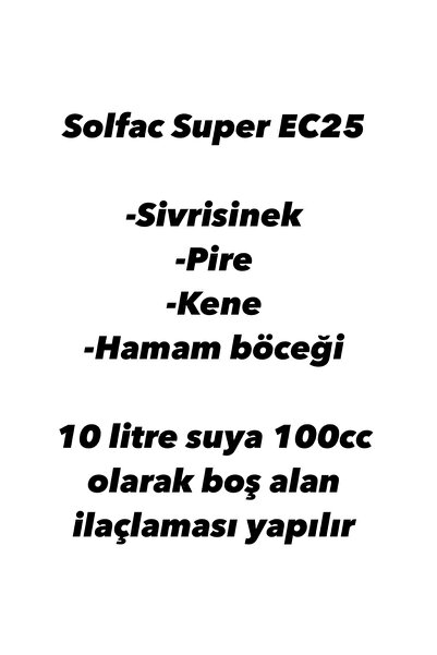 Bayer Bit pire kene hamam böceği sivrisinek boş alan ilaç haşere
