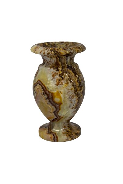 Oniks Ev Dekorasyon: , Doğal Taş, Küp, Vazo - Damarlı Akik Taşından, Dekorati...