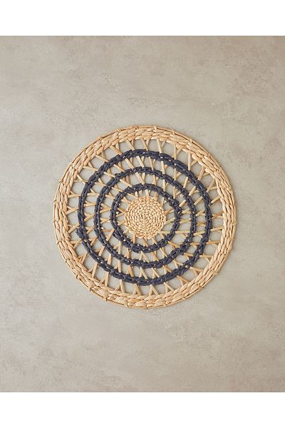 English Home Serviciu Tilda Wicker Black American