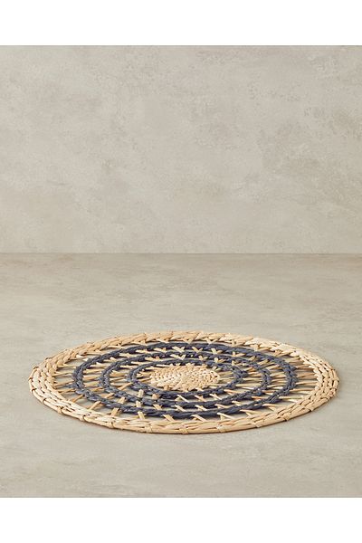 English Home Serviciu Tilda Wicker Black American