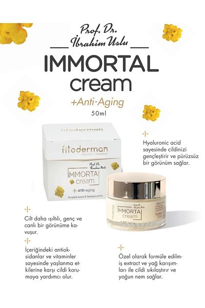 Fitoderman Immortal Anti-Aging, Moisturizing, Repairing and Nourishing Cream 50 ml