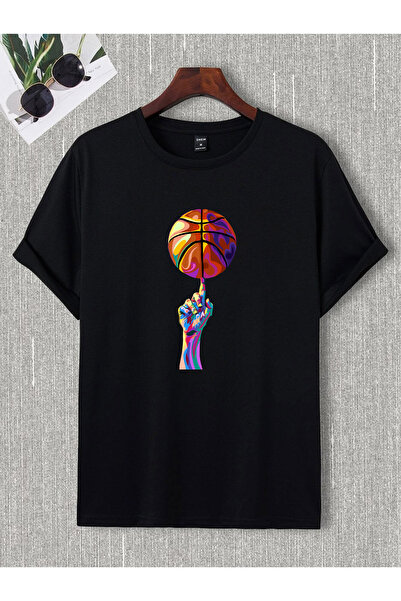 donamod Unisex Oversize Basketbol Top Lebron James Kobe Bryant 23 24 Spor Hediye Doğum Günü Tişört T shirt