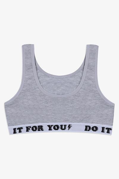 koza iç giyim Girl's 3-Piece Thick Strap Half Tank Top