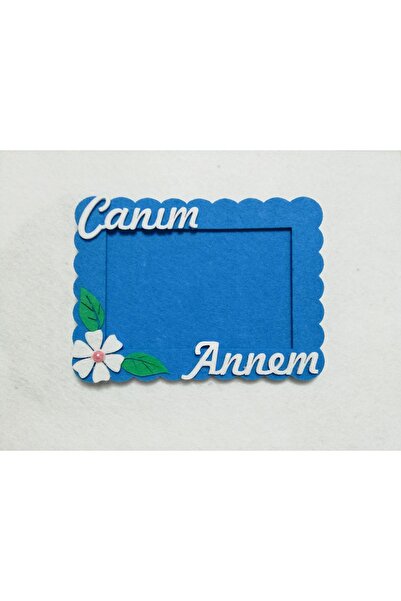 keçeli dünyam Frame My Dear Mother (Felt Fabric)