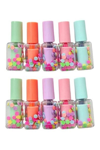 Misyon Set of 2 Nail Polish Shaped Highlighters - Aegean Photocopy and Stationery Set