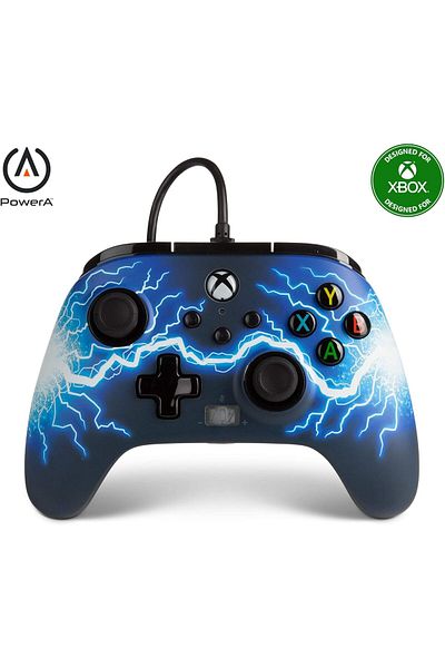 Powera PowerA Arc Lightning - سلسلة Xbox X | وحدة تحكم سلكية محسنة للعبة S