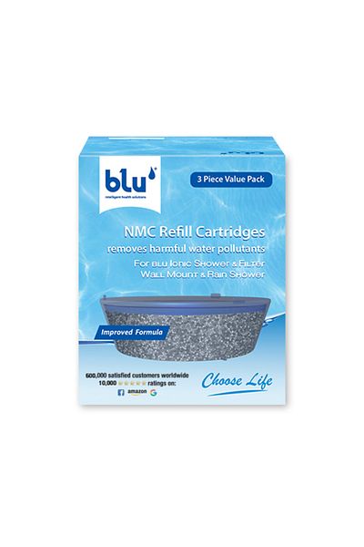 Blu Intelligent Health Solutions Blu Nmc Refill Cartridges (For Isf Wallmount/Rainshower) (3 Pieces)