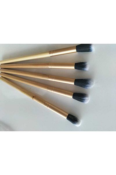 KIRMIZICOSMETİCS PENȚĂ DE MACHIAJ MOALE DE 5 PIECE PENSĂ DE FARD DE OCHI