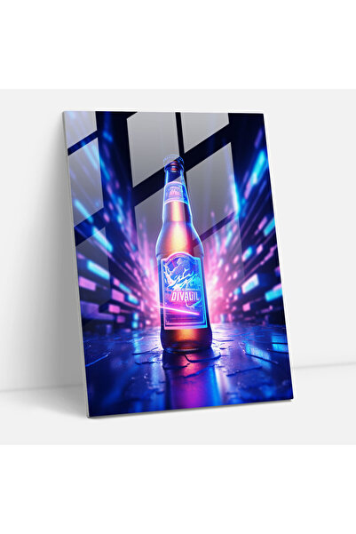 PaintedAnarchy Beer Glass Print - Beer, Beer, Glass Art, Glass Wall Art