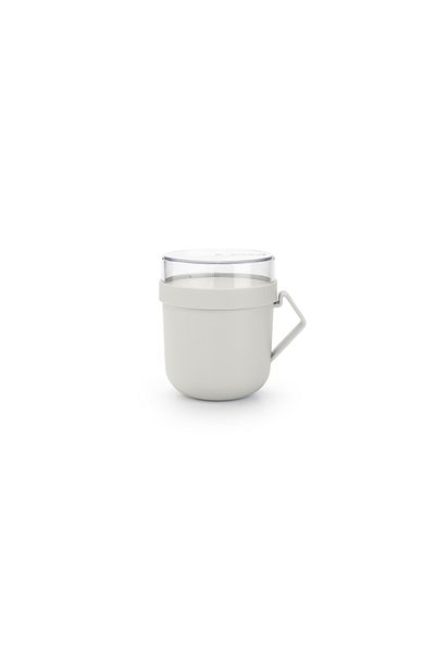Brabantia 006-01-MAKE 600ML LIGHT GREY PLASTic MUG